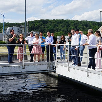 Wasserstofferzeugung in Kläranlagen